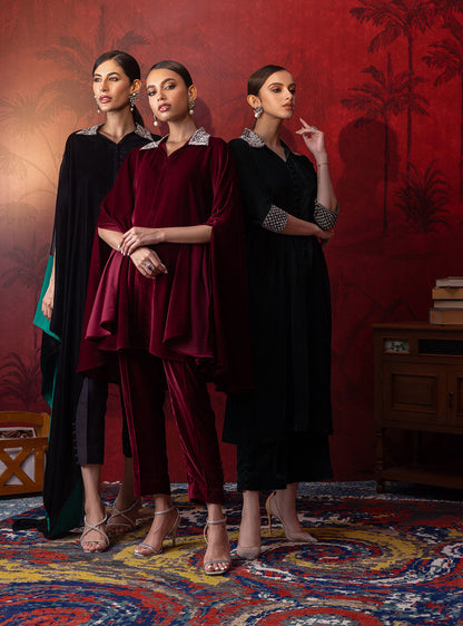 Zainab Chottani | Luxury Pret | BLACK NOA