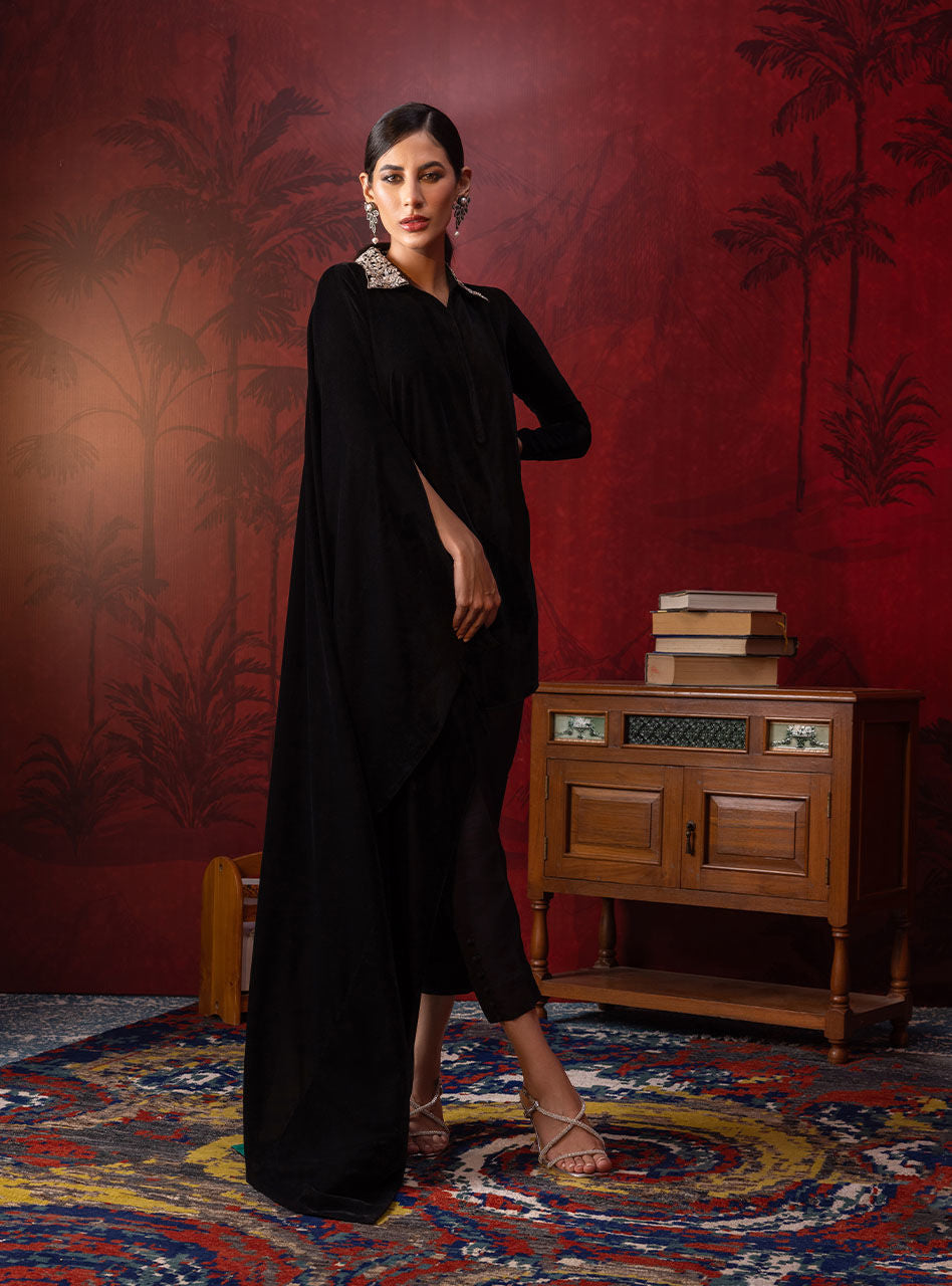 Zainab Chottani | Luxury Pret | BLACK NOA