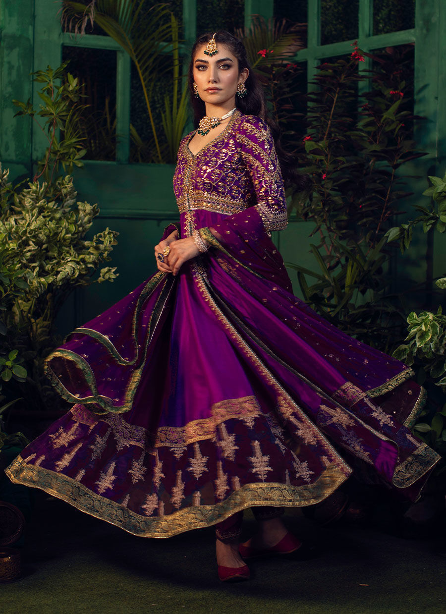 Farah Talib Aziz | Designer Picks 24 | NEDA AUBERGINE KALIDAAR
