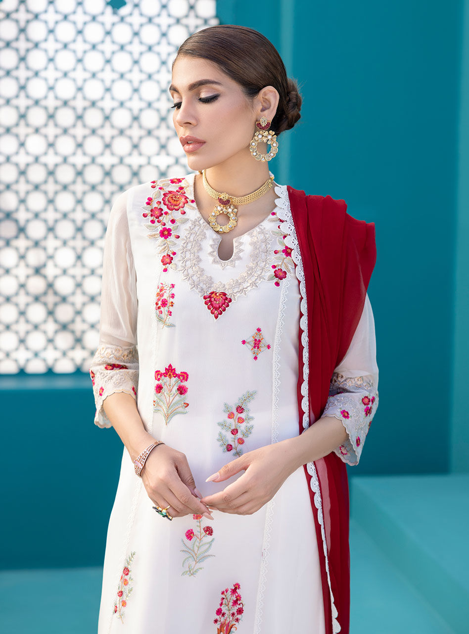 Zainab Chottani | Luxury Pret | WHITE GLORY