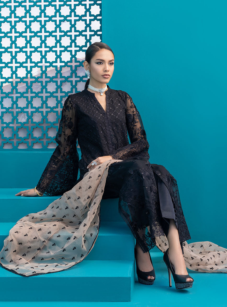 Zainab Chottani | Luxury Pret | EBONY GLAZE