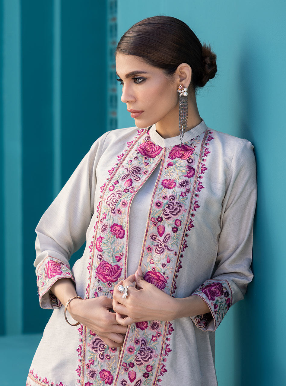 Zainab Chottani | Luxury Pret | MYSTI TAUPE