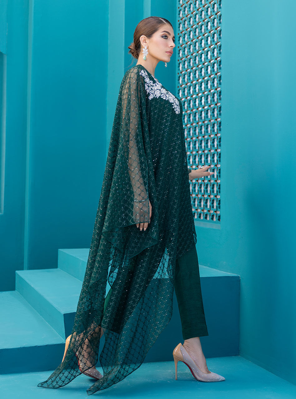 Zainab Chottani | Luxury Pret | EMERALD FRESCO