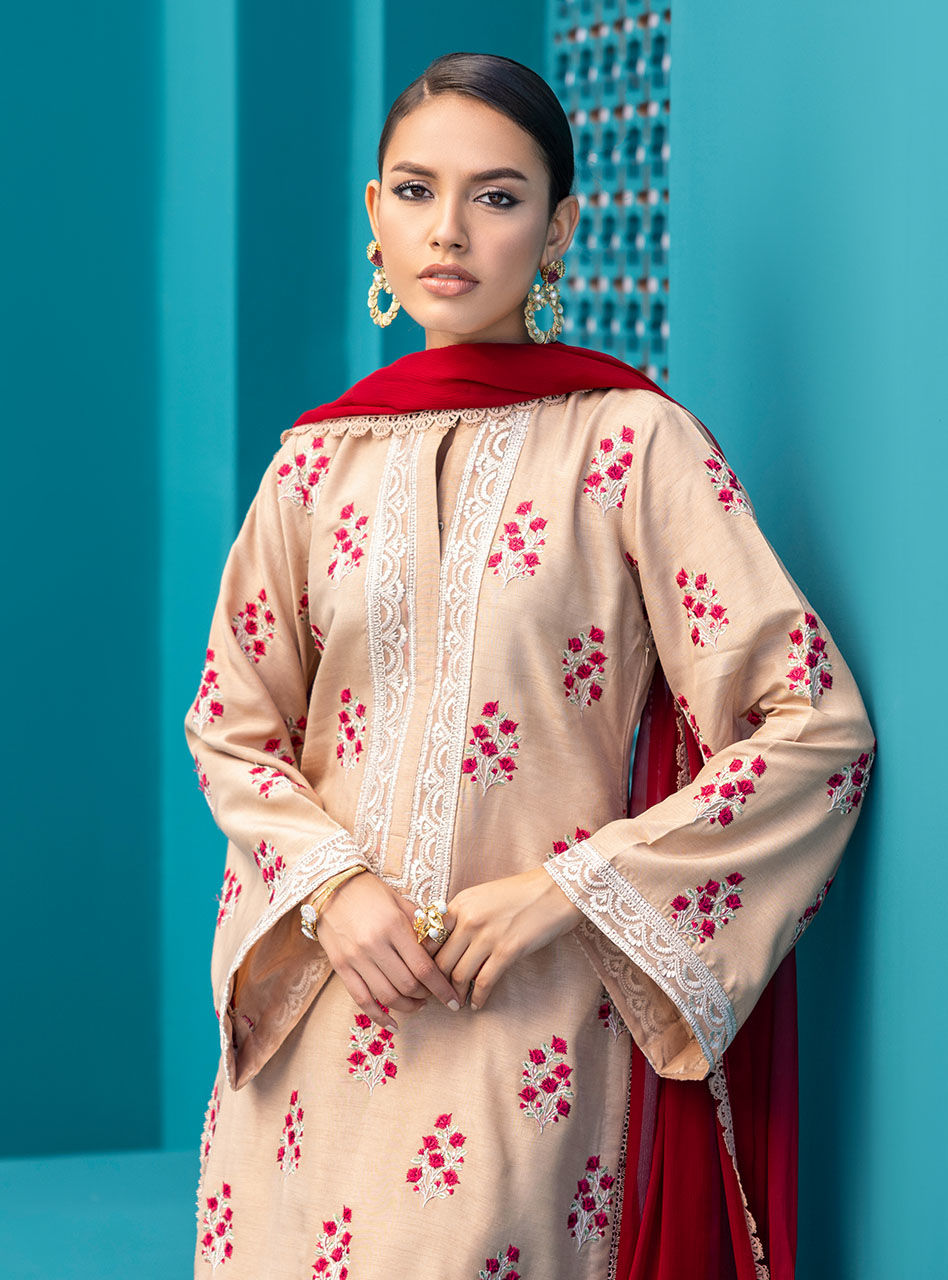 Zainab Chottani | Luxury Pret | SCARLET BLUSH
