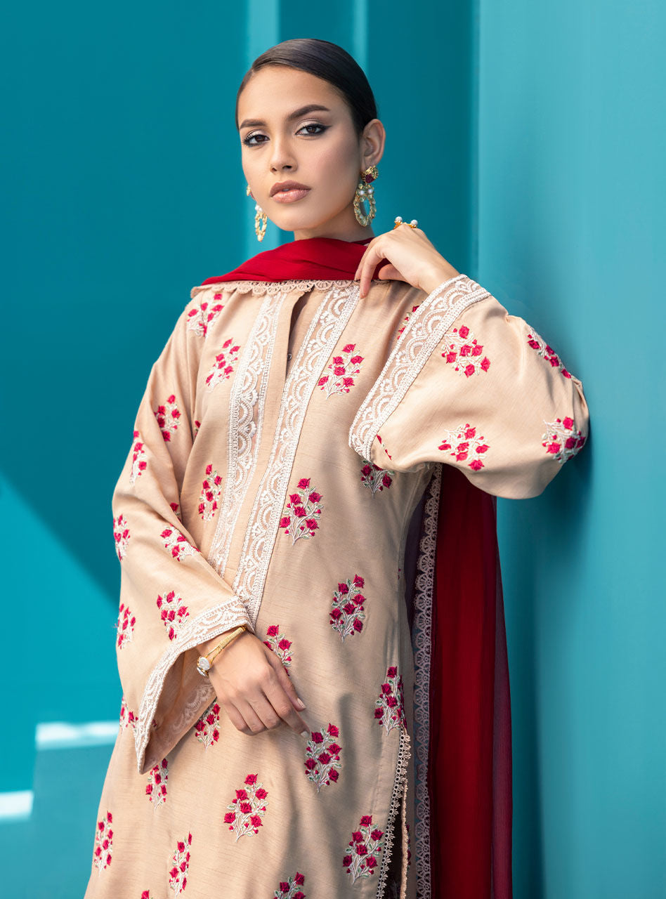 Zainab Chottani | Luxury Pret | SCARLET BLUSH