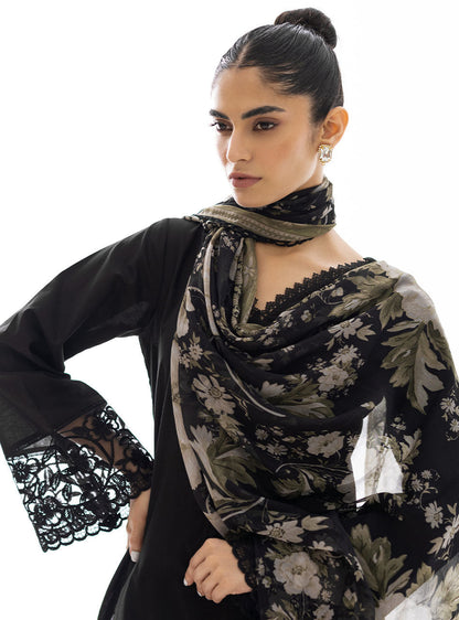 Zainab Chottani | Casual Pret | CHARCOAL NOVA