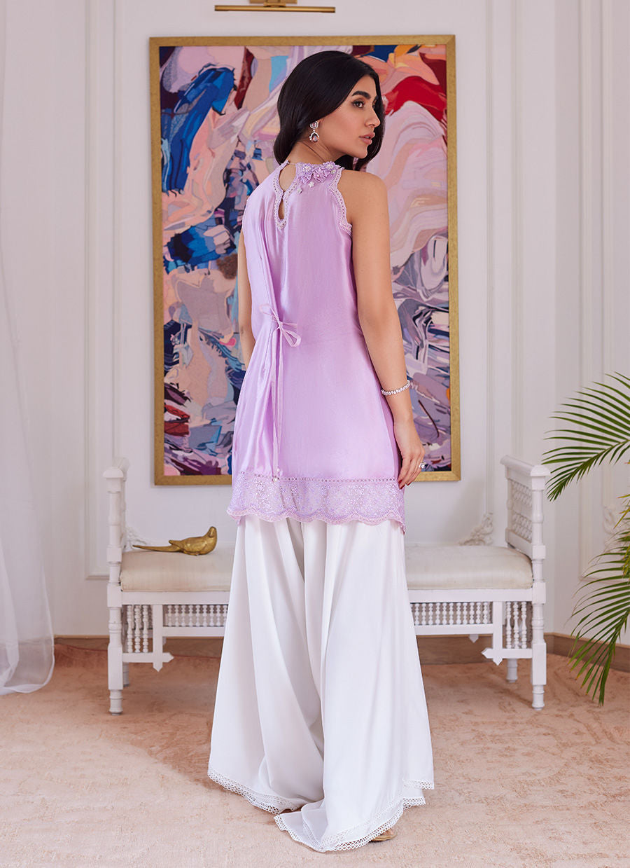 Farah Talib Aziz | Luna Eid Collection 24 | SUZETTE LAVENDER