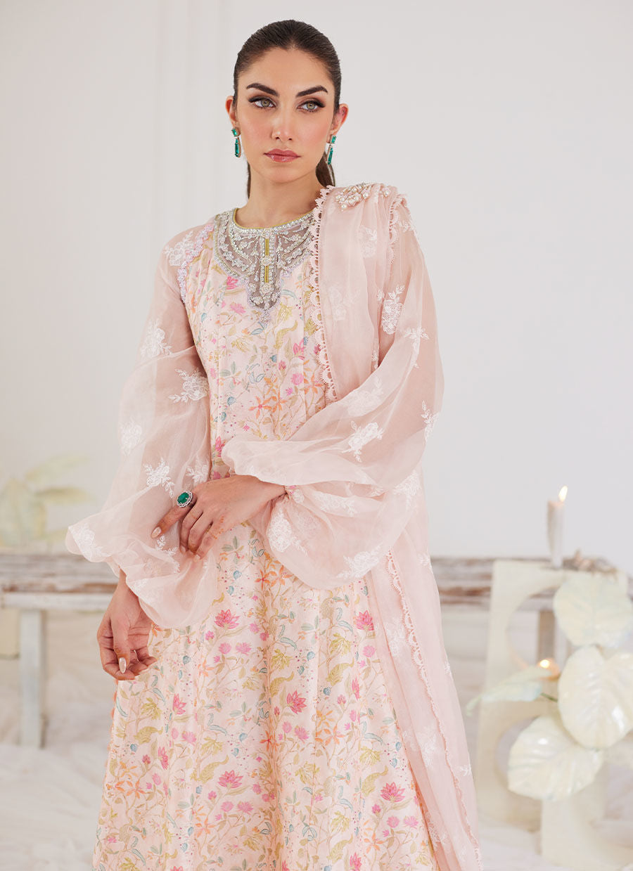 Farah Talib Aziz | Designer Picks 24 | RAMONA SHIRT WITH PRE-DRAPED DUPATTA