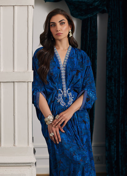 Farah Talib Aziz | Velvets The After Party | ROZ SAPPHIRE KAFTAN