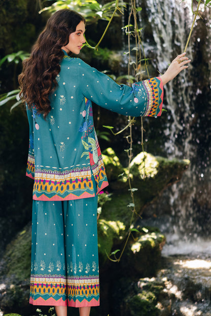 Qalamkar | Printed Co Ords 25 | OP-10 Liva