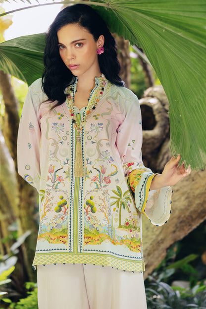 Qalamkar | Printed Co Ords 25 | OP-09 Sigr