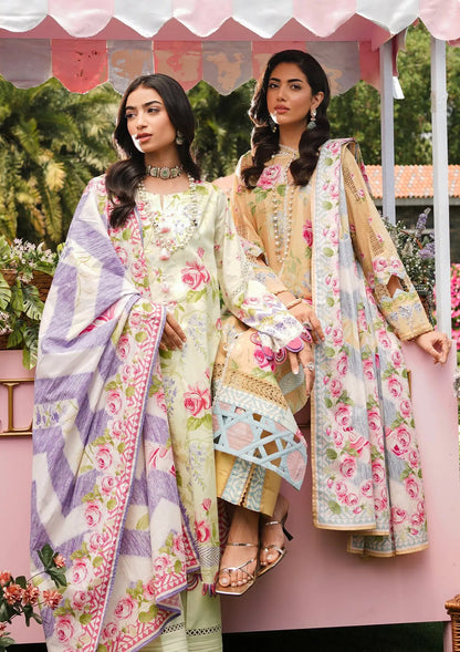 Elaf Premium | Printed Collection 24 | EEP-03B - Meadow Magic