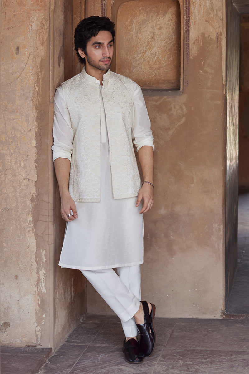 Pakistani Menswear | Qalamkar | BQ-02(waistcoat)