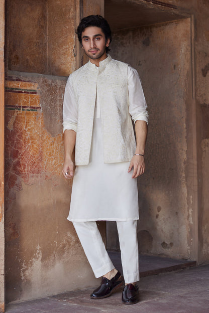 Pakistani Menswear | Qalamkar | BQ-02(waistcoat)