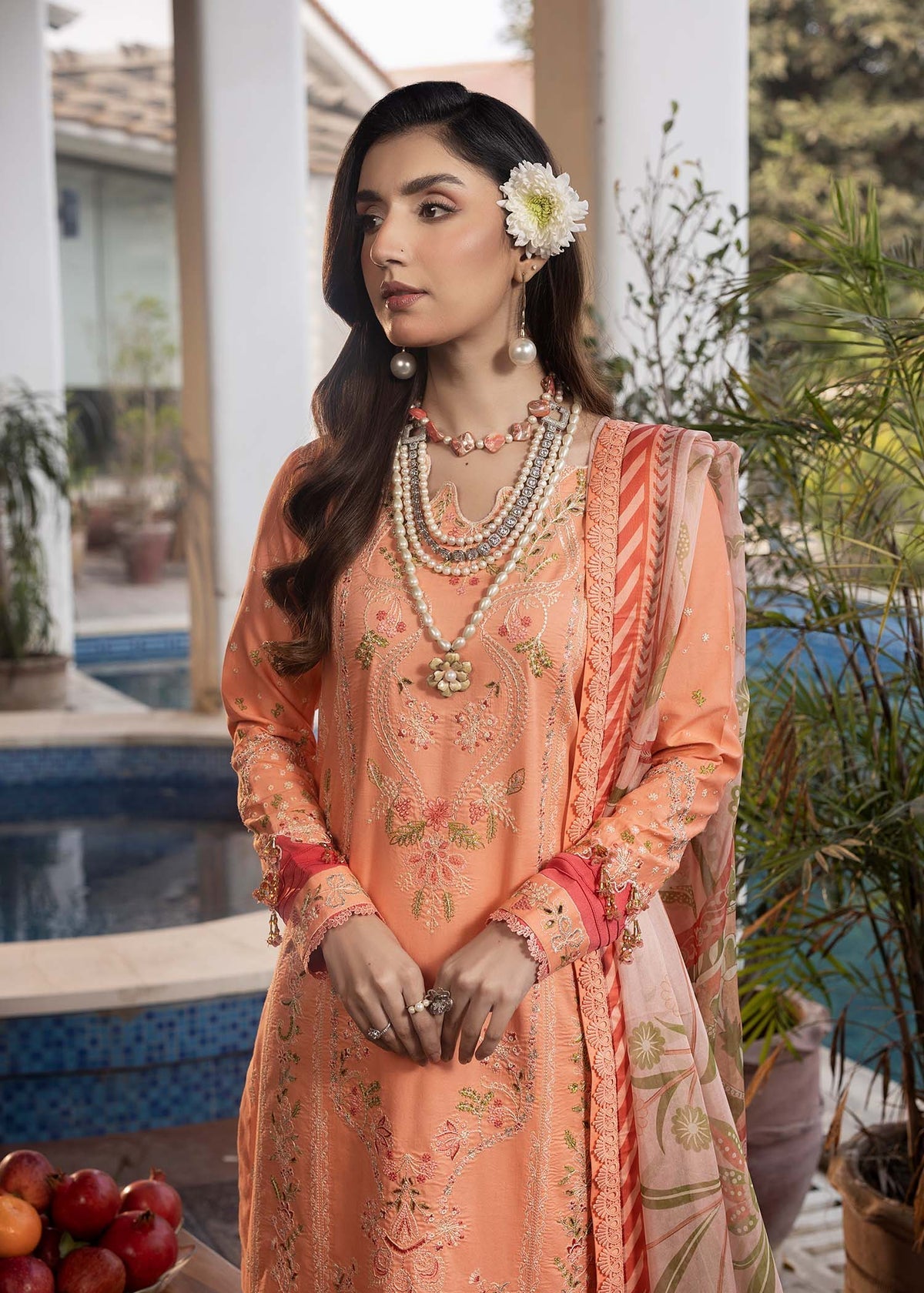 Shurooq | Luxury Lawn 25 | Zyra