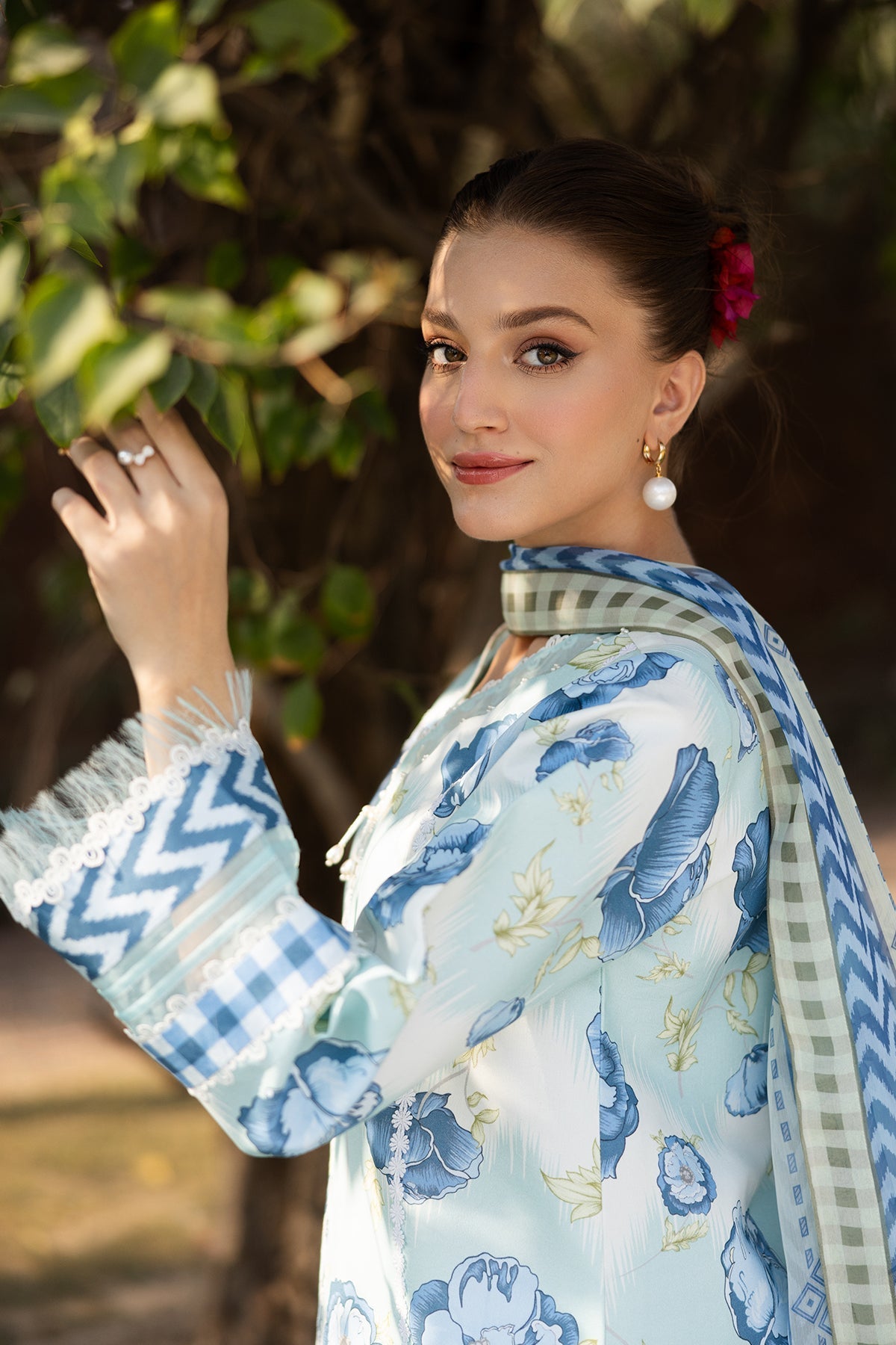 Alizeh | Sheen Lawn Prints 25 | AF-PL-6031-Laya