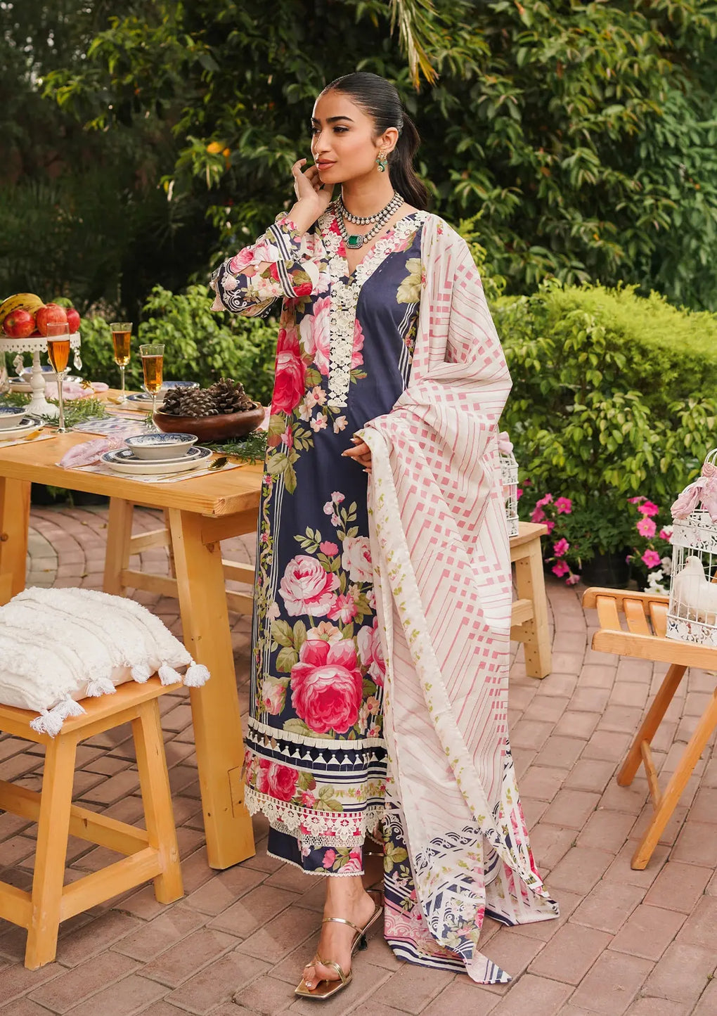 Elaf Premium | Printed Collection 24 | EEP-05B - Amica