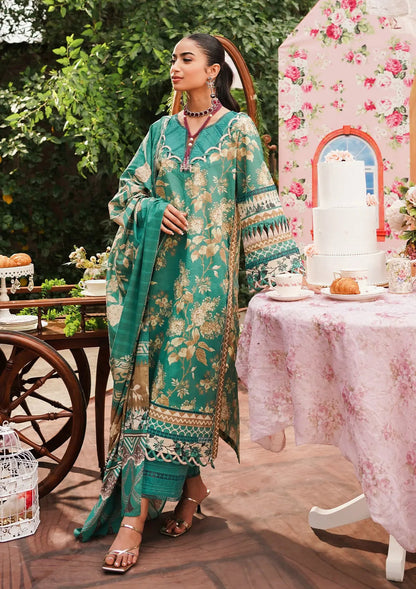 Elaf Premium | Printed Collection 24 | EEP-04B - Chic Teal