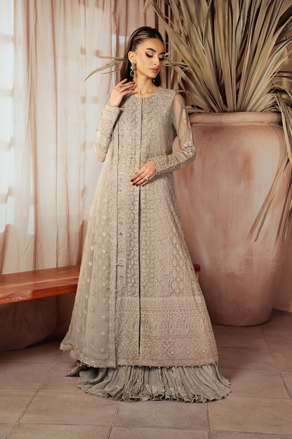 Iznik | Chiffonkari Formals | ICK-08 Embroidered Chiffon