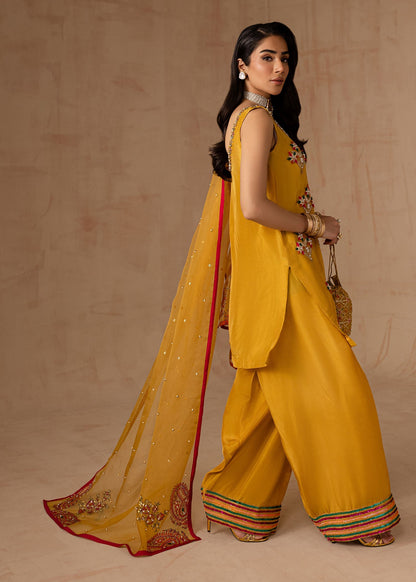 Maria Osama Khan | Noir Bliss Luxury Formals | Marigold Muse
