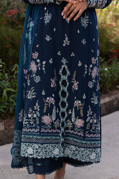 Qalamkar | Q Line Lawn 25 | QM-01 Bleu