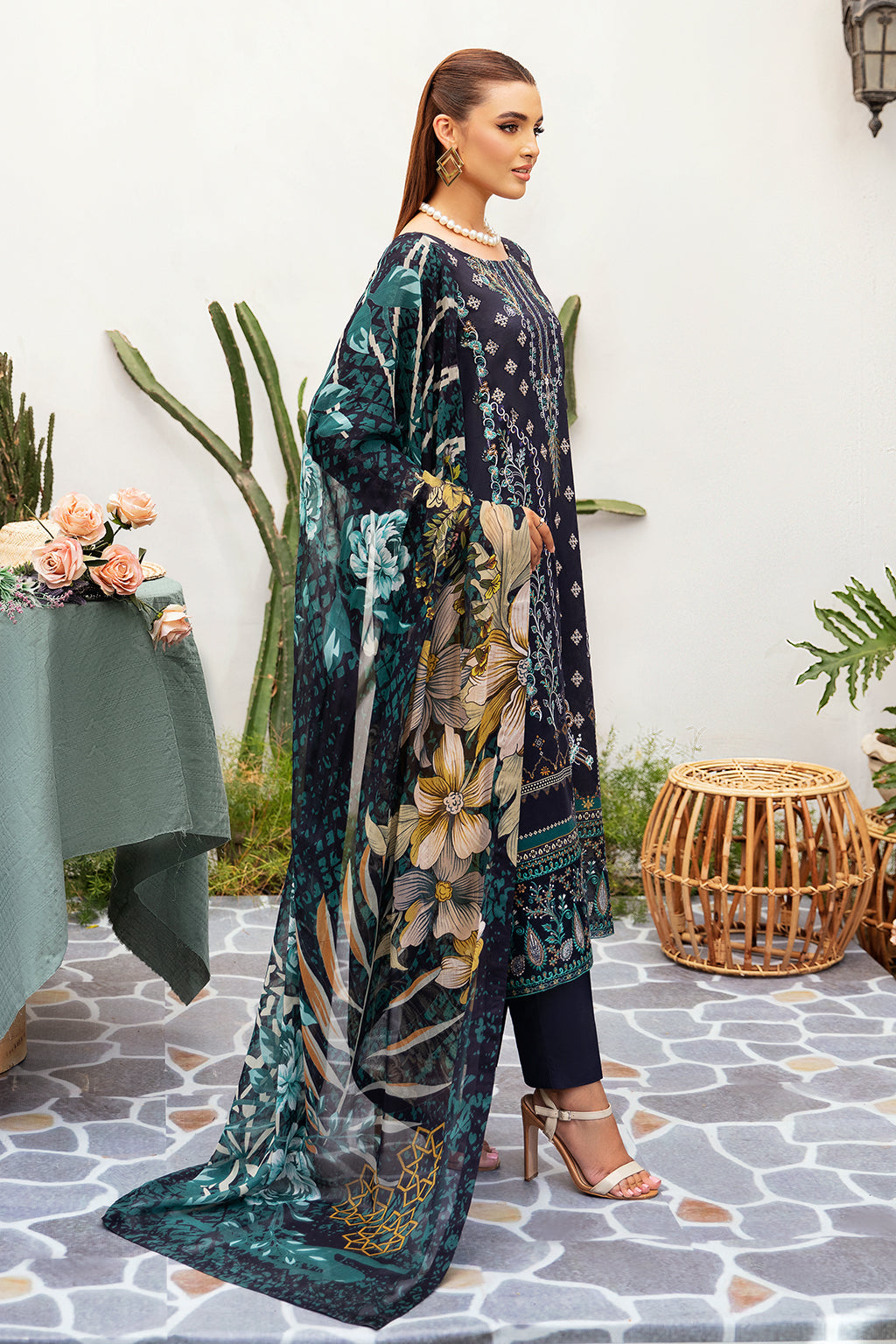 Ramsha | Luxury Lawn 24 | L-1207