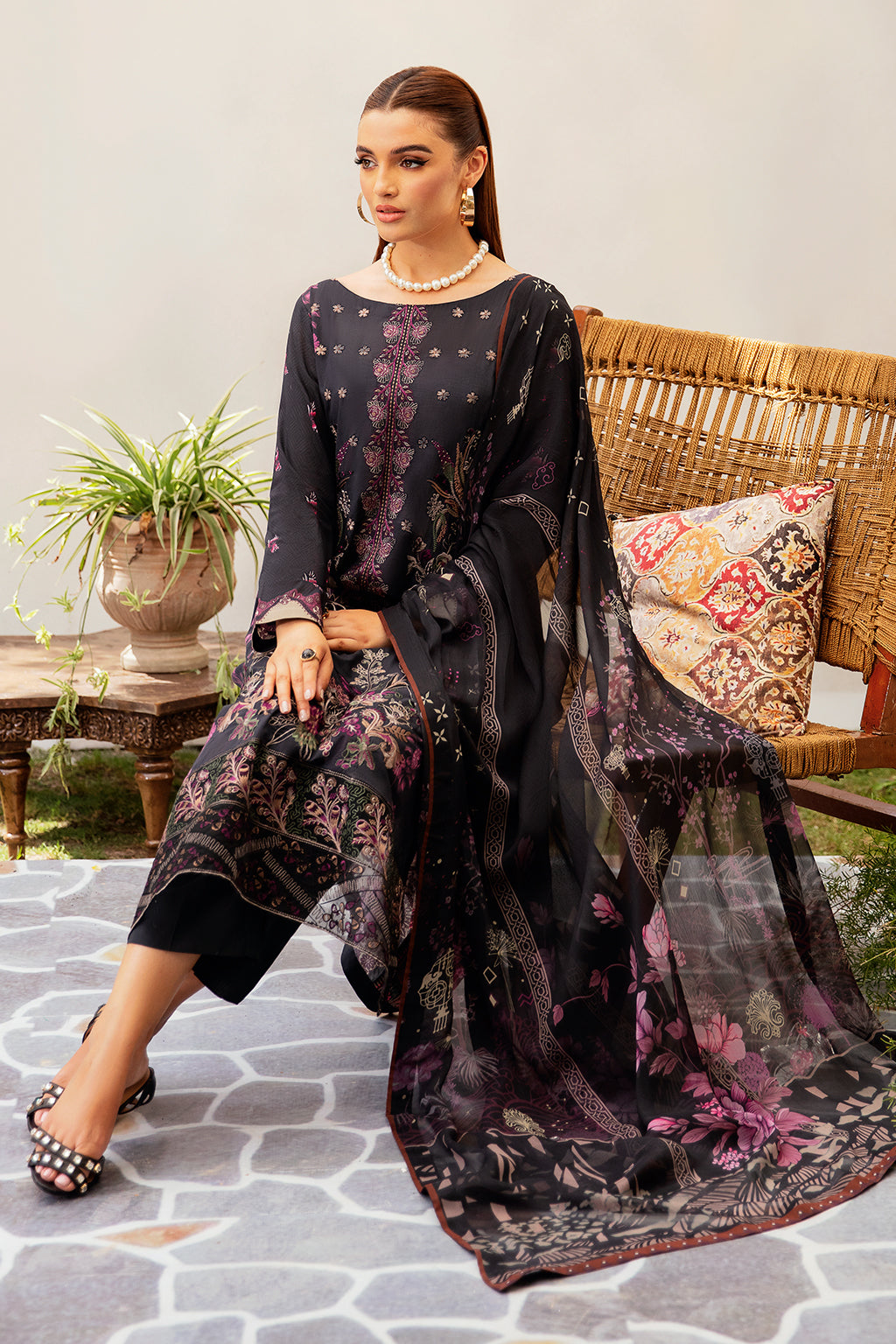 Ramsha | Luxury Lawn 24 | L-1205