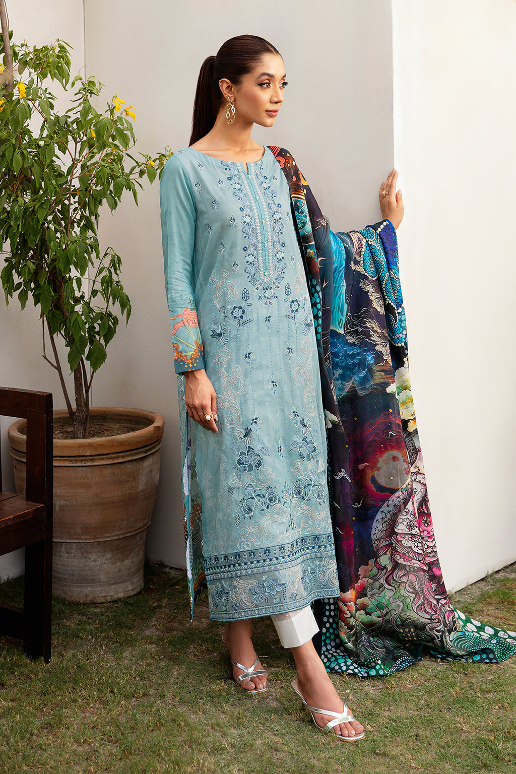 Ramsha | Luxury Lawn 24 | L-1203