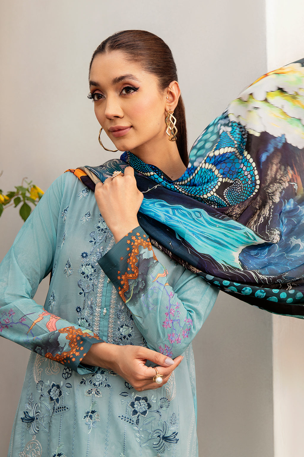 Ramsha | Luxury Lawn 24 | L-1203