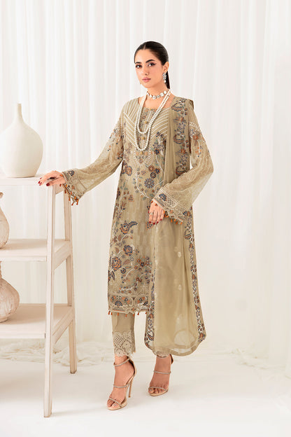Ramsha | Rangoon Chiffon Collection 24 | D-1001