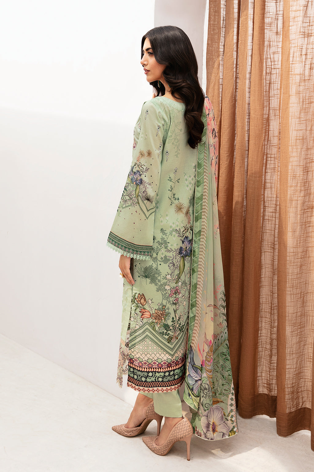 Ramsha | Mashaal Luxury Lawn | L-1101