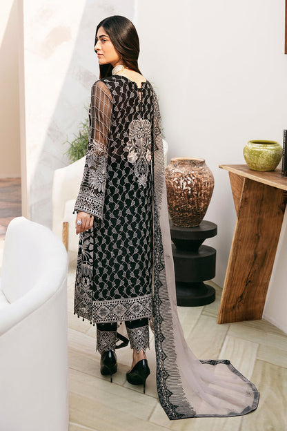 Ramsha | Chevron Chiffon Collection | A-807