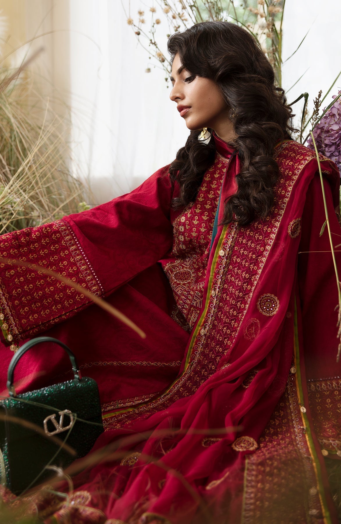 Zevk | Flora Festive Lawn | CHERISH