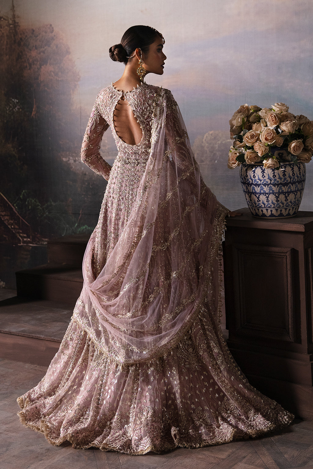 Afrozeh-The Brides Wedding Formal 3Pc Suit AFB-V1-04 Isabella - Riwayat-e-khas