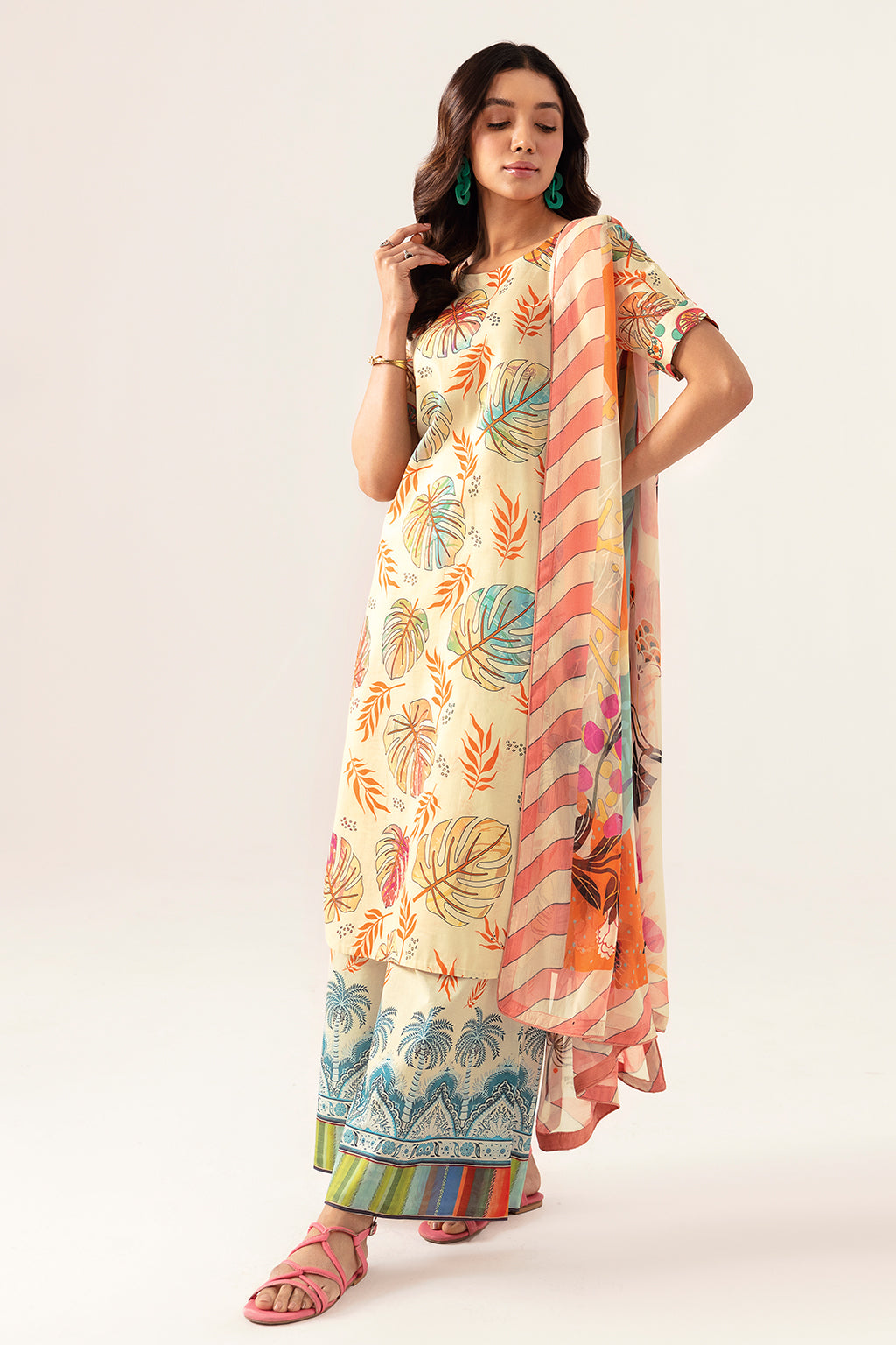 Ramsha | Pinted Lawn | RP-107