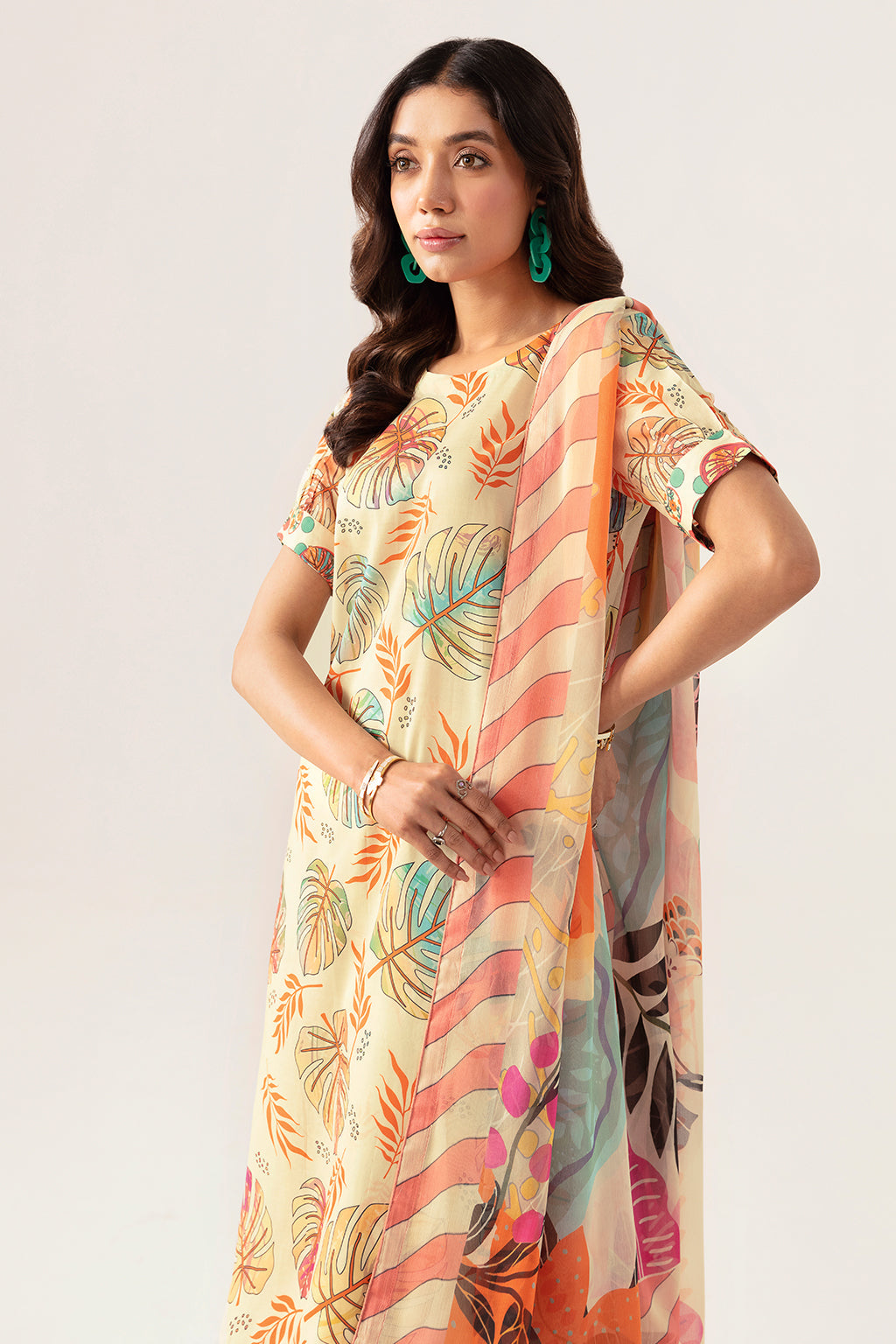 Ramsha | Pinted Lawn | RP-107