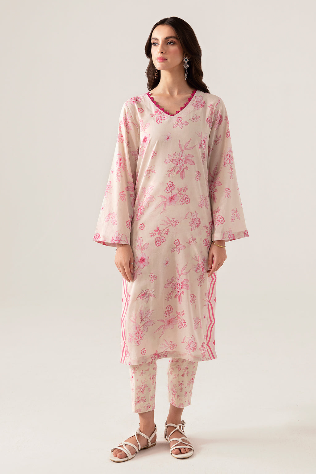 Ramsha | Pinted Lawn | RP-105