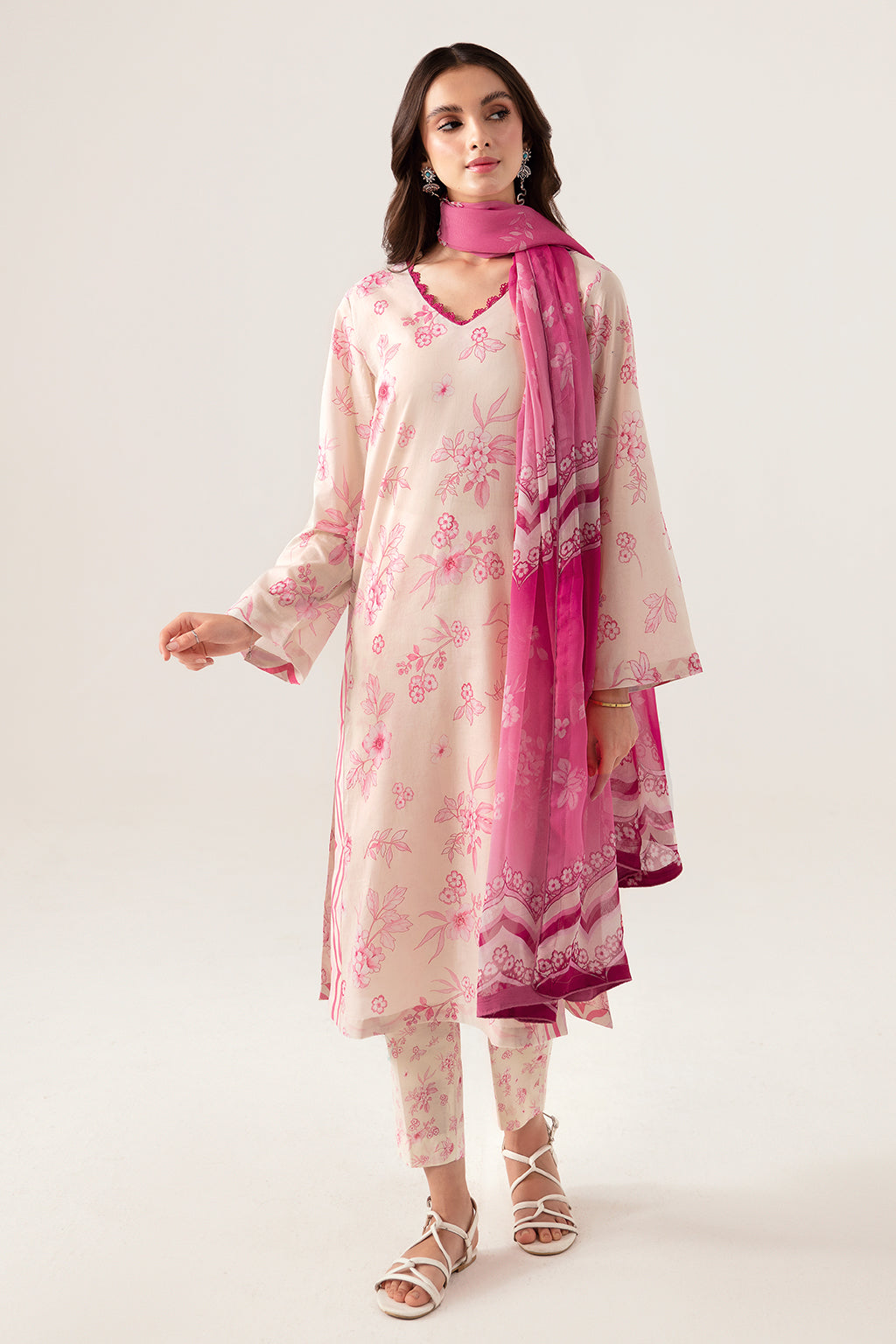 Ramsha | Pinted Lawn | RP-105