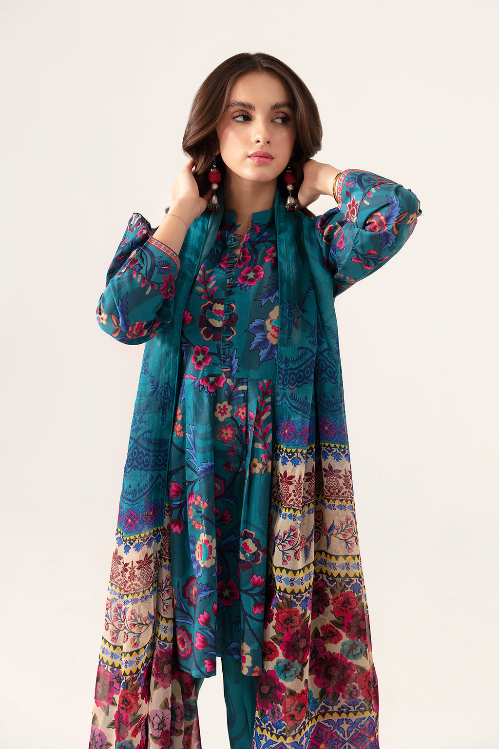 Ramsha | Pinted Lawn | RP-108