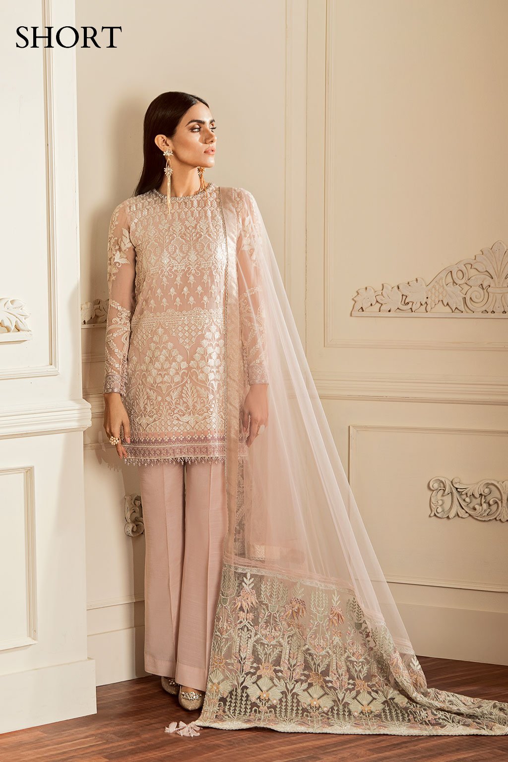 Baroque-EMBROIDERED CHIFFON CH05-10