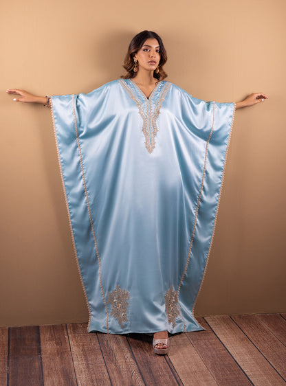 Zainab Chottani | Semi Formals | AQUA BLOSSOM