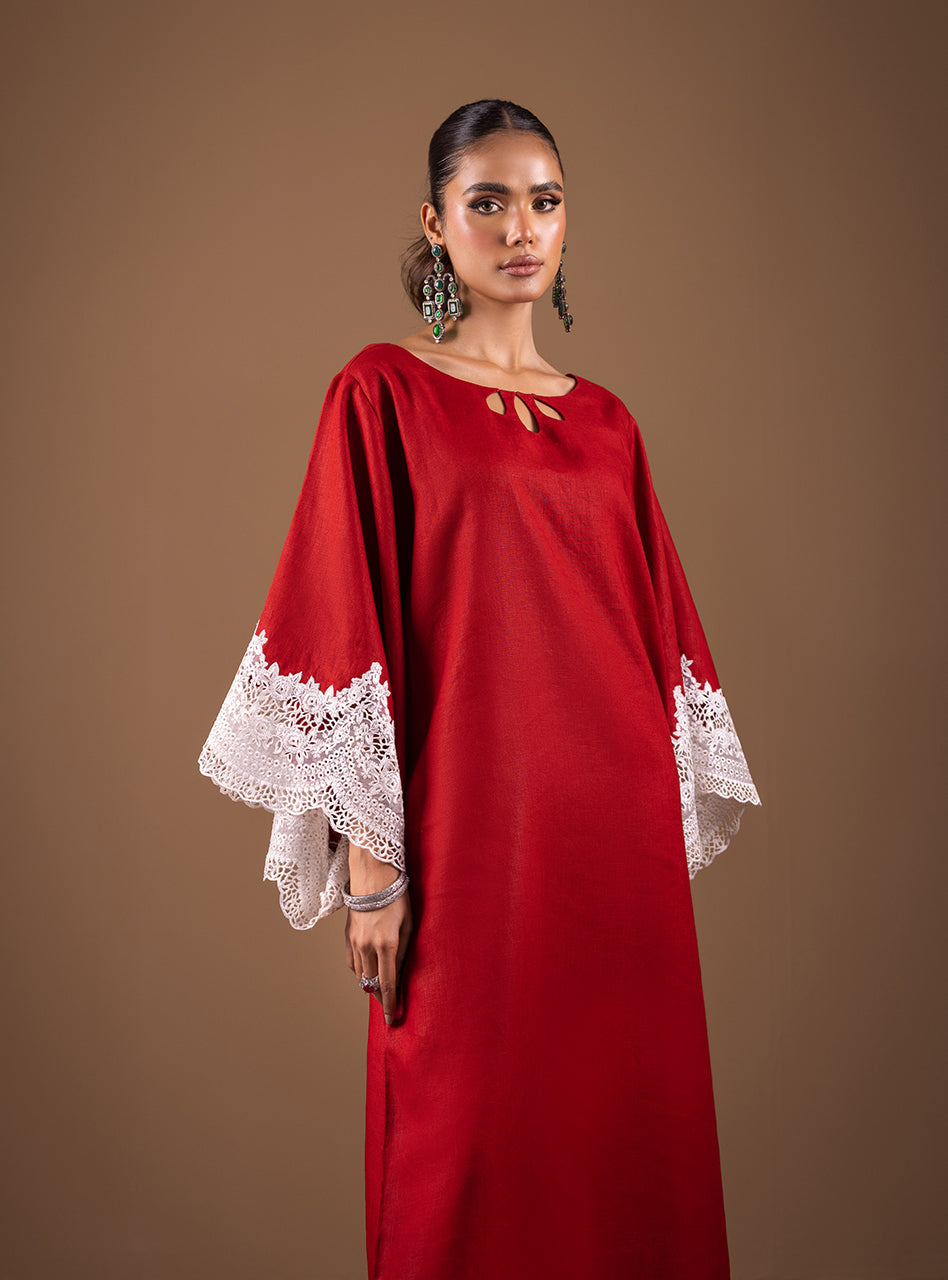Zainab Chottani | Semi Formals | RADIANT RED