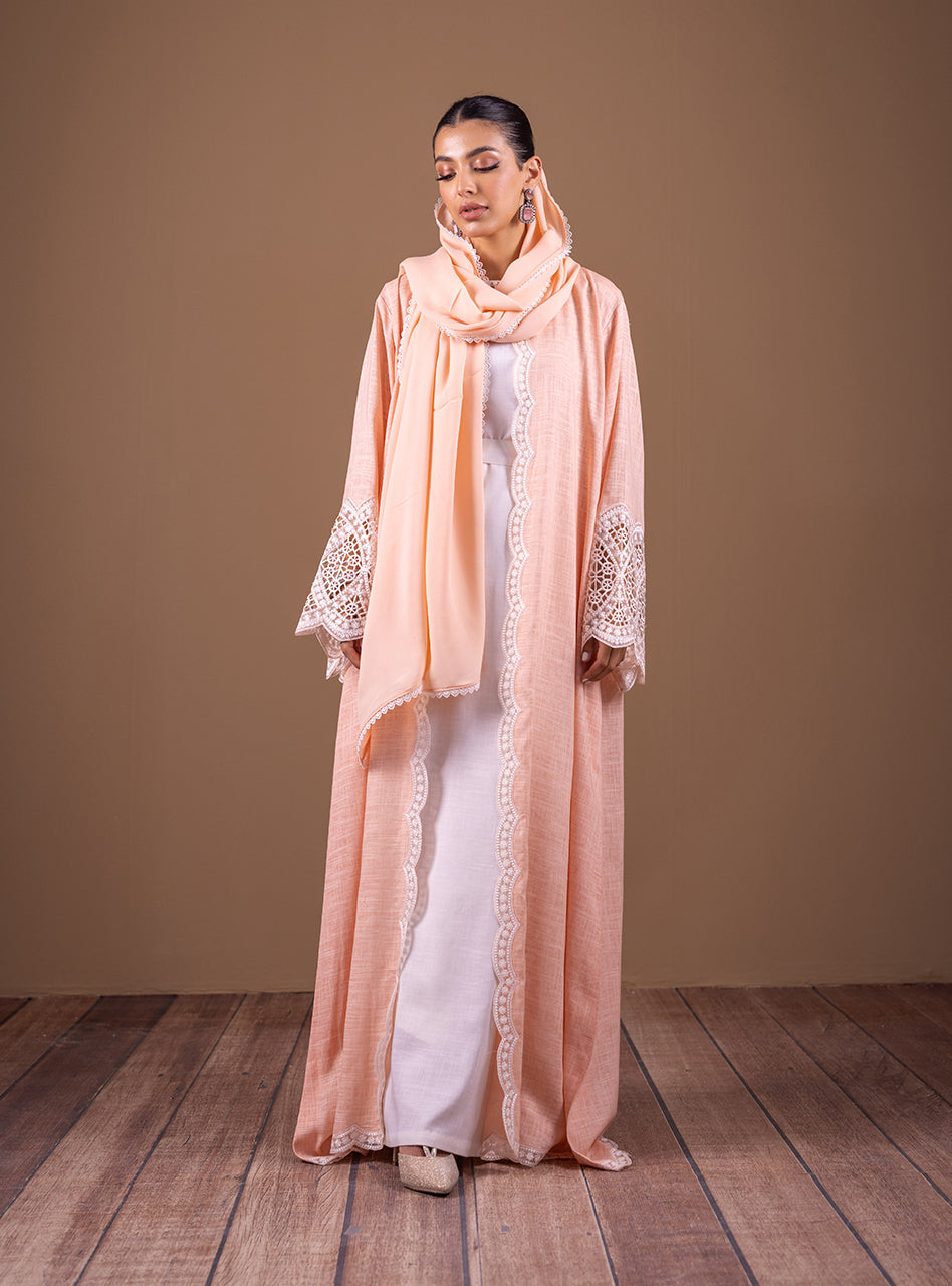 Zainab Chottani | Semi Formals | PEACH OPULENCE