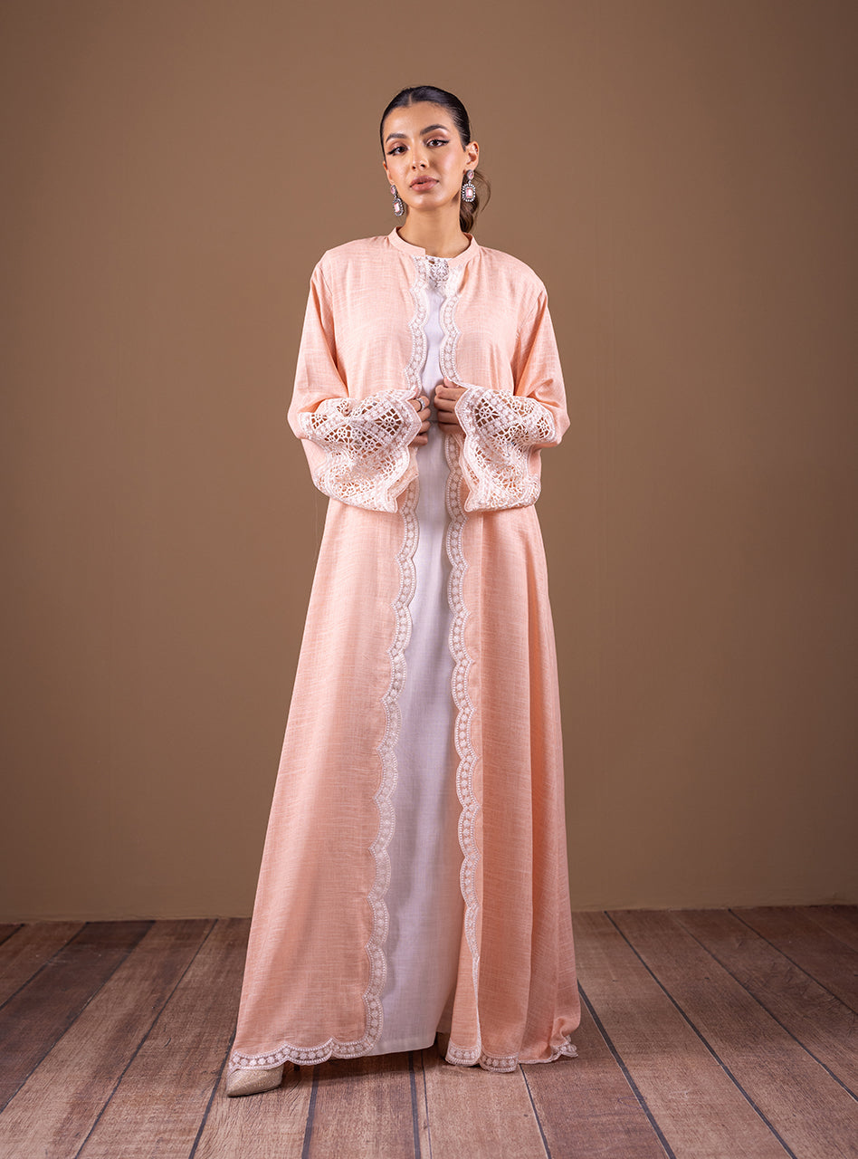 Zainab Chottani | Semi Formals | PEACH OPULENCE