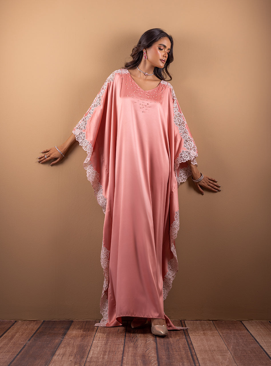 Zainab Chottani | Semi Formals | CORAL BLOSSOM