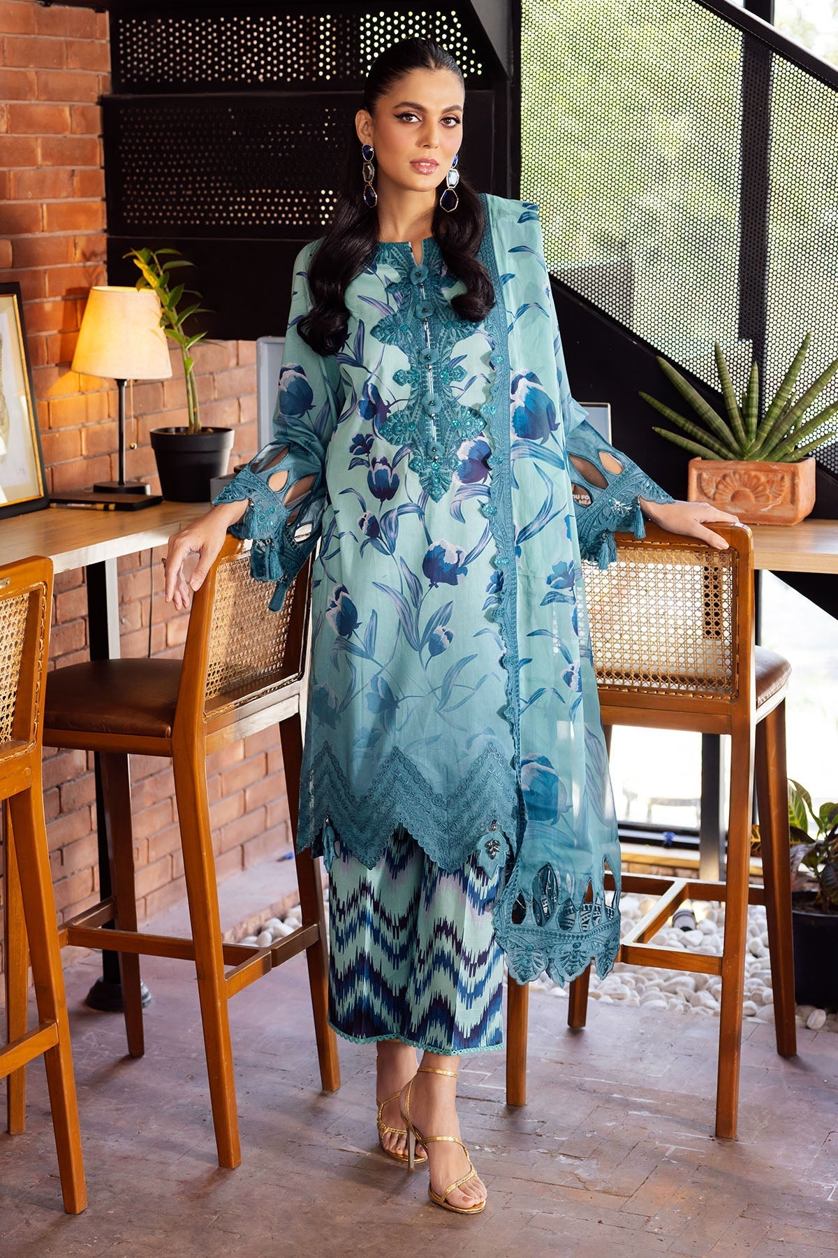 Nureh | Glam Girl Lawn | GL-08