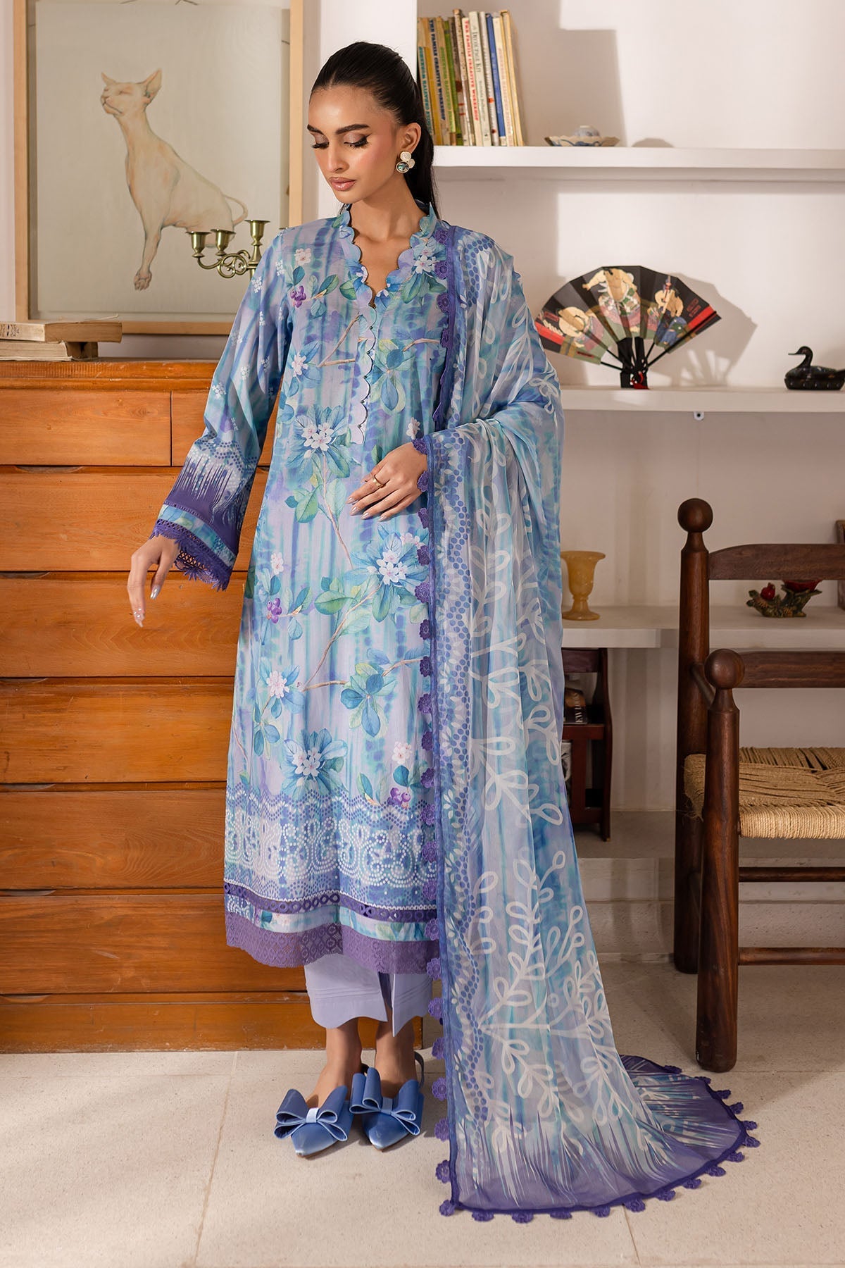 Nureh | Printed Lawn 25 | SP-146