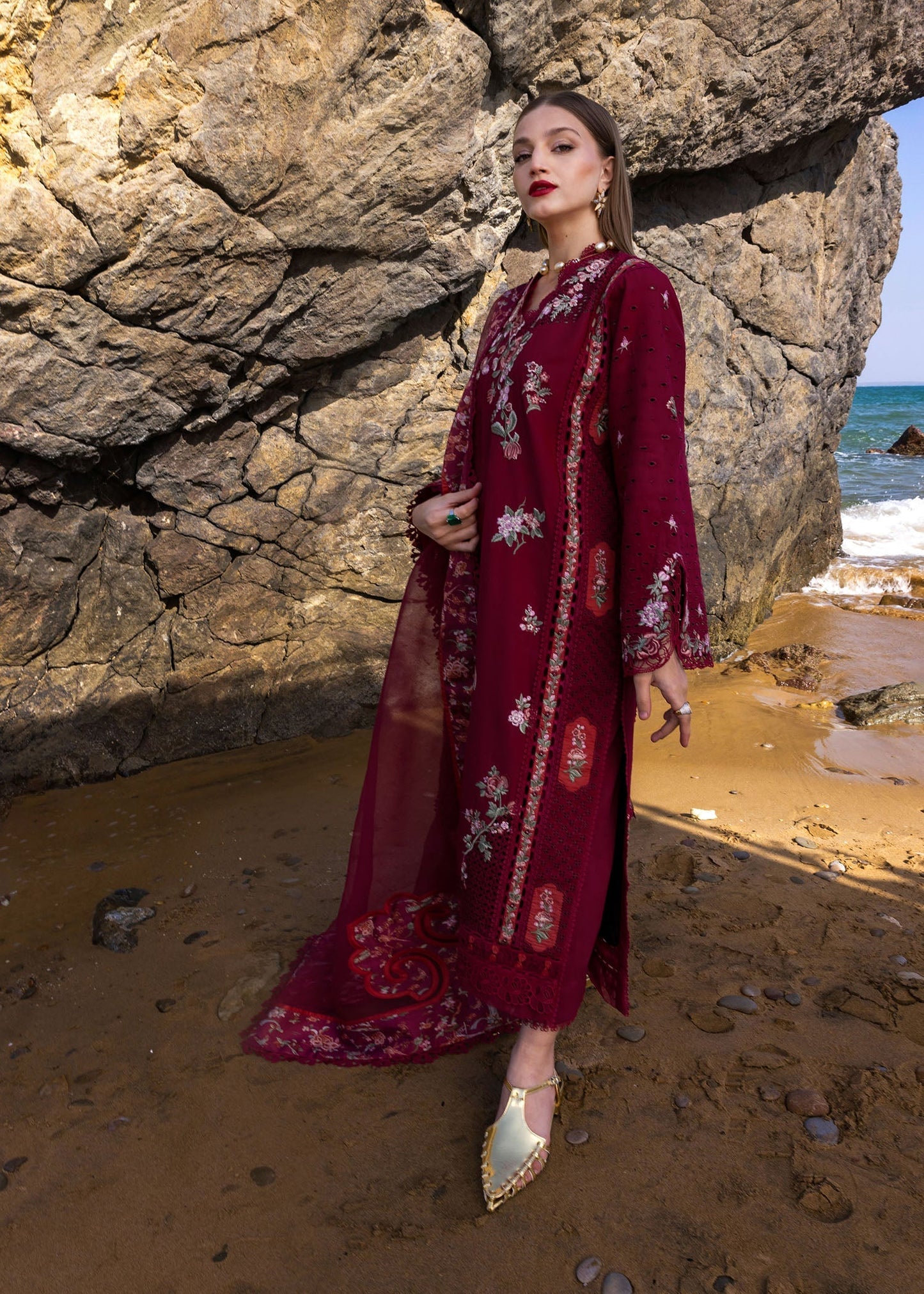 Crimson | Floe by Crimson | Parsi Threads - D5 B