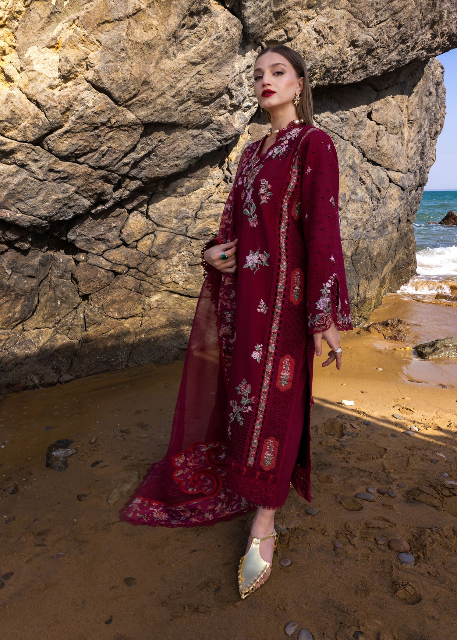 Crimson | Floe by Crimson | Parsi Threads - D5 B