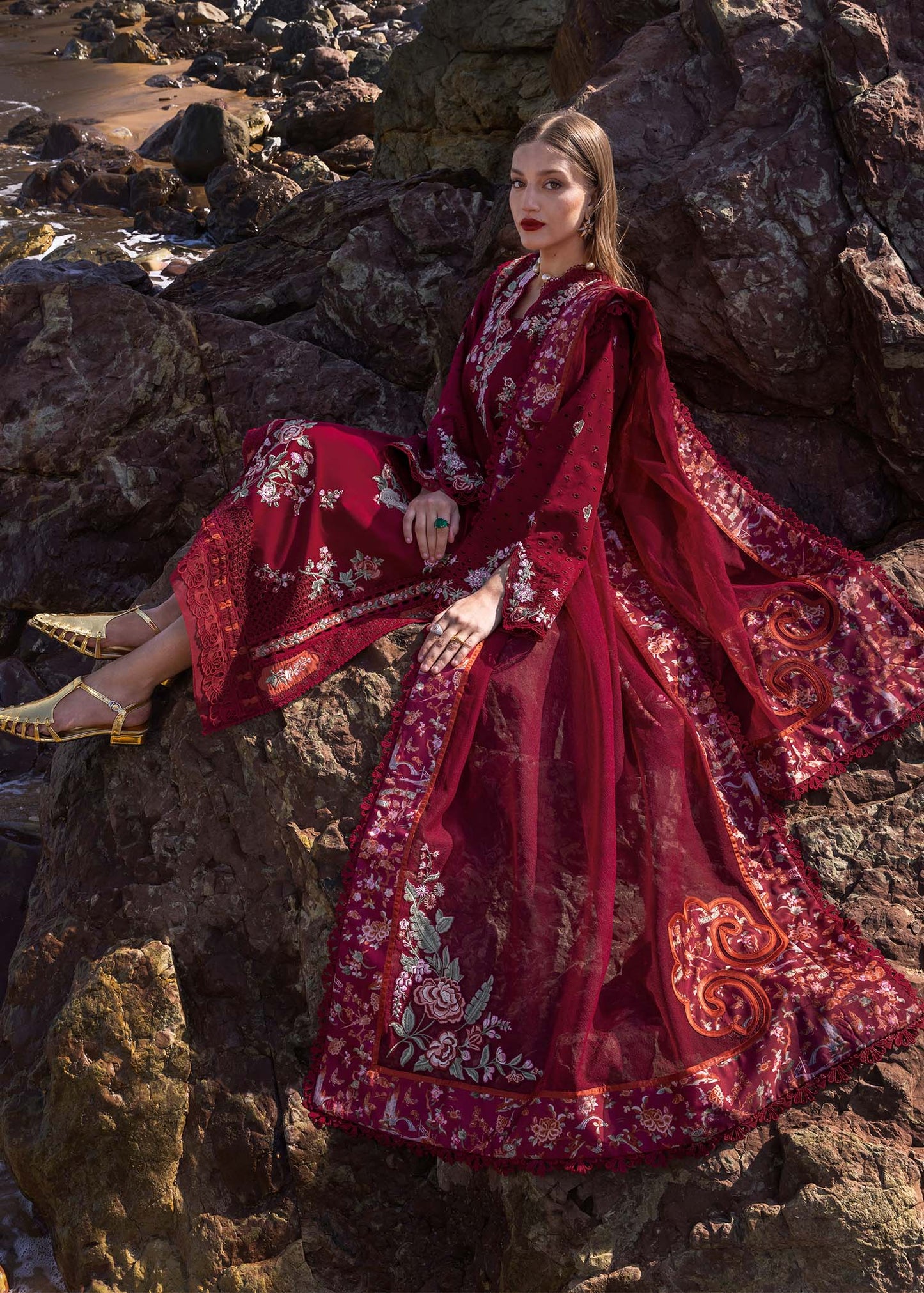 Crimson | Floe by Crimson | Parsi Threads - D5 B